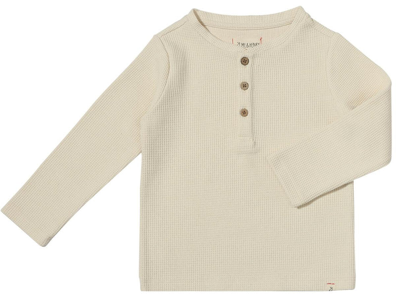 Cream Harvard Henley