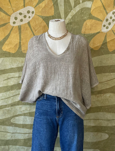 Kinsley Linen Top