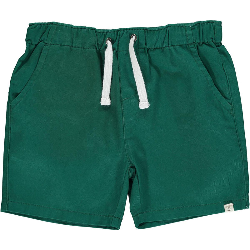 Green Woven Shorts