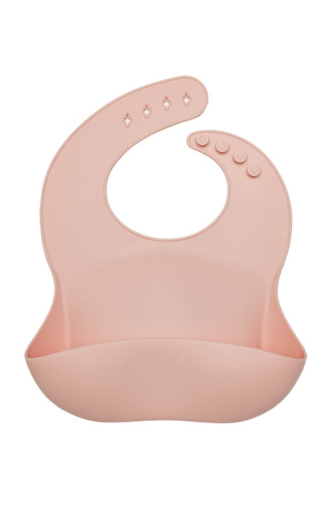 Silicone Bib Pink Quartz