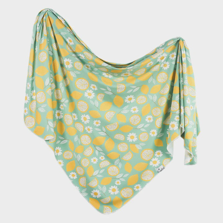 Lemon Swaddle Blanket