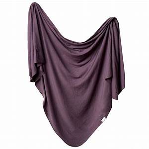 Plum Swaddle Blanket