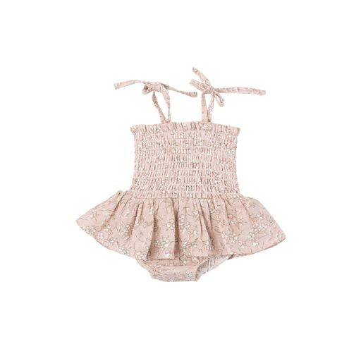 Babys Breath Smocked Bubble Skirt